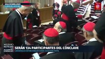 Se realizó la cuarta reunión de cardenales, previo al funeral del papa Francisco