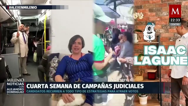 Candidatos hacen todo por los votos para las elecciones judiciales