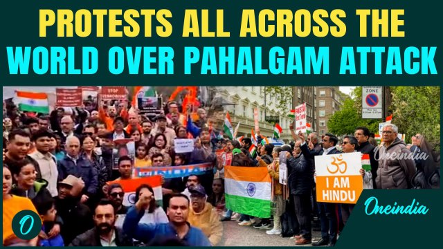 Pahalgam Attack: Global Outrage Erupts, Indian Diaspora Protests Across London, Melbourne,Copenhagen