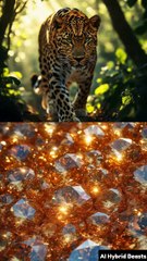 Big Cats + Gems ( Lion, Tiger, Panther, Cougar)