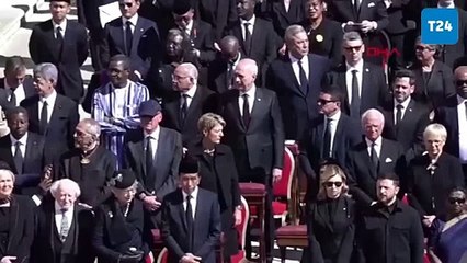 TBMM Başkanı Kurtulmuş, Papa Franciscus'un cenaze törenine katıldı