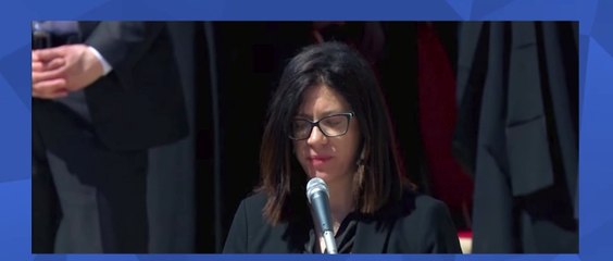 Brasileira lê oração universal no funeral do papa Francisco