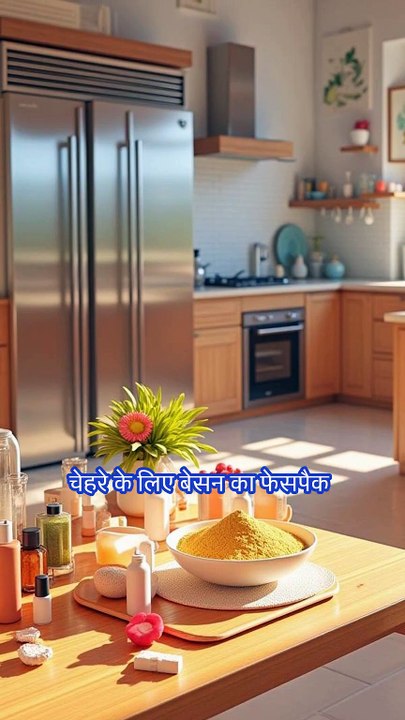 बेसन का फैसपैक