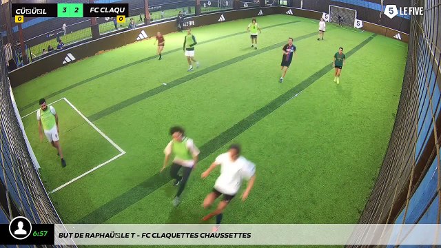 But de Raphaëlle T - Fc Claquettes Chaussettes