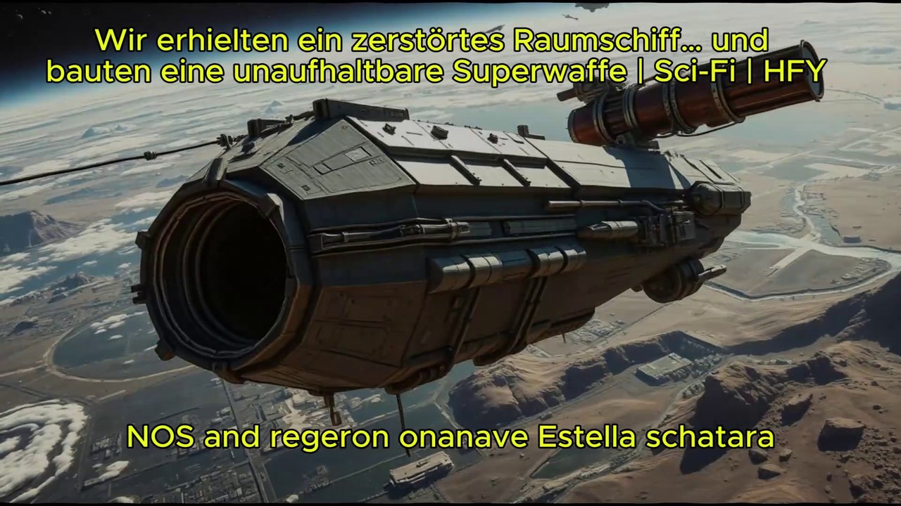 Wir erhielten ein zerstörtes Raumschiff… und bauten eine unaufhaltbare Superwaffe | Sci-Fi | HFY | V-19