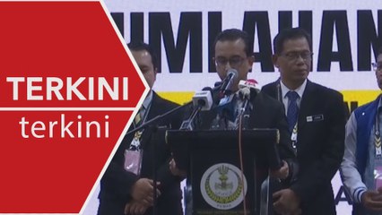 [TERKINI] Pengumuman keputusan PRK DUN Ayer Kuning