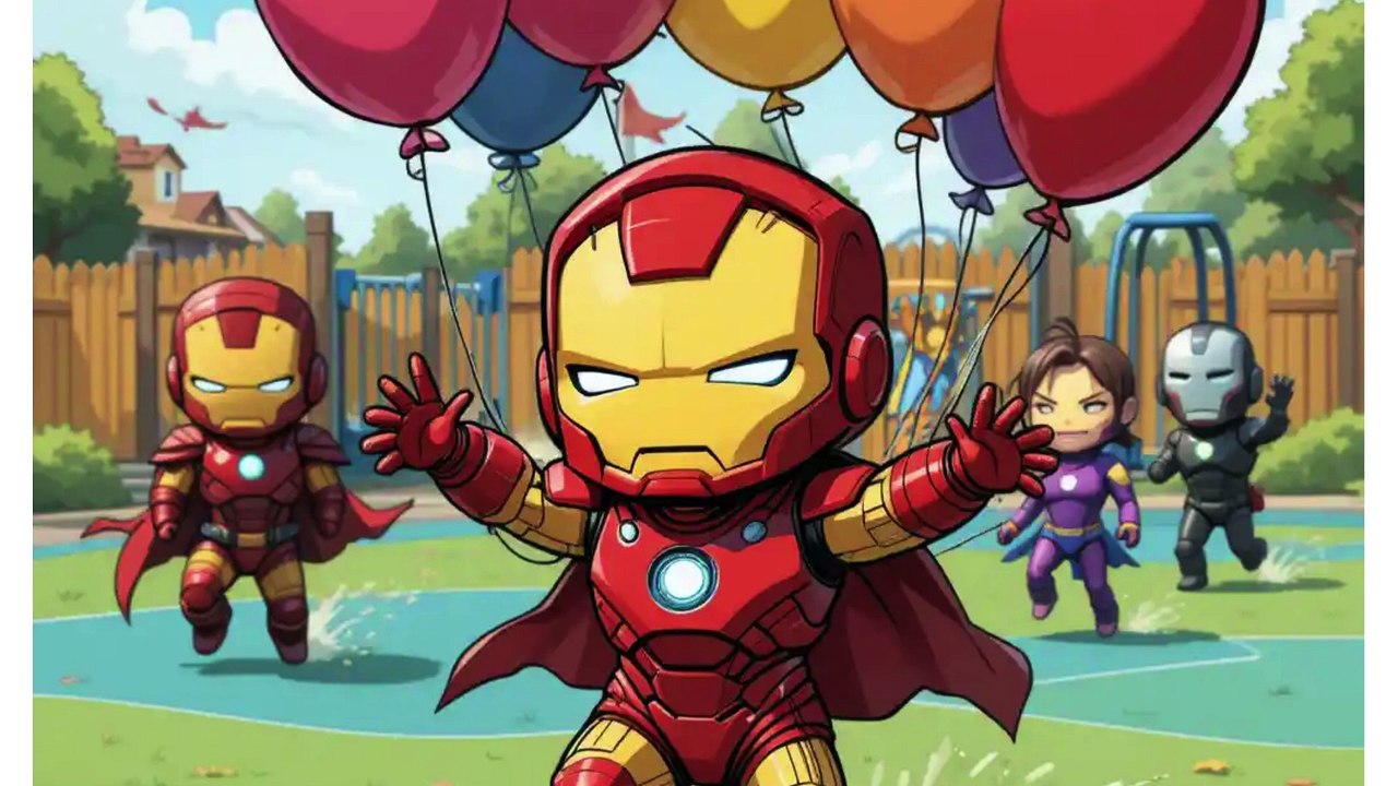 Little Cap’s First Day at Superhero Kindergarten
