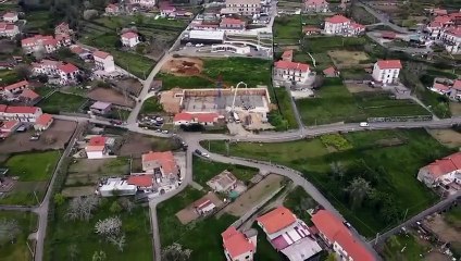 Agerola (NA) - Il getto delle fondazioni del  Polo dell'Infanzia (26.04.25)