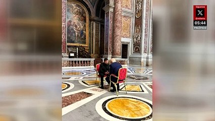 Trump y Zelenski sellan encuentro durante funeral del papa Francisco