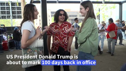 First 100 days: How do young Americans feel about Trump?