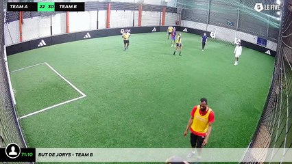 But de Jorys - Team B