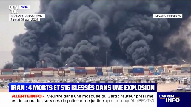 Iran: une puissante explosion dans le plus grand port commercial du pays a fait quatre morts et des centaines de blessés