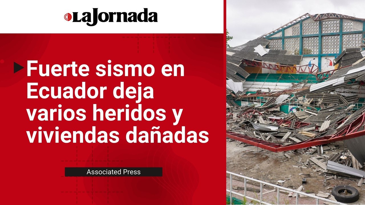 Sismo de 6.3 en Ecuador deja varios heridos y viviendas dañadas
