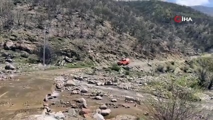 Tunceli’de arazide 3 gün mahsur kalan şahıs kurtarıldı