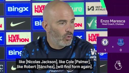 Maresca has 'no doubt' Palmer will find Chelsea form again