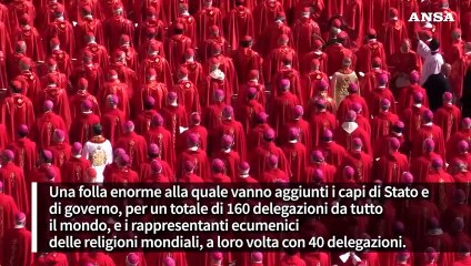 Papa Francesco, tutti i numeri del funerale