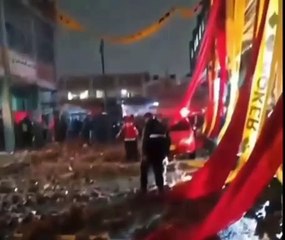 Colapsó un muro en Corabastos en pleno evento nocturno: autoridades atienden la emergencia