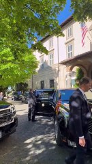 Roma - Il Presidente Donald J. Trump ai funerali di Papa Francesco (26.04.25)