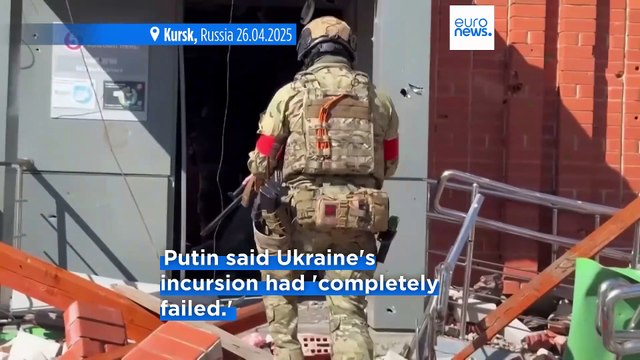 Russia says it has reclaimed Kursk region, while Ukraine says fighting continues