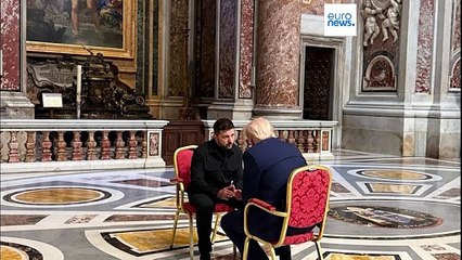 Trump e Zelenskyy encontram-se antes do funeral do Papa Francisco no Vaticano