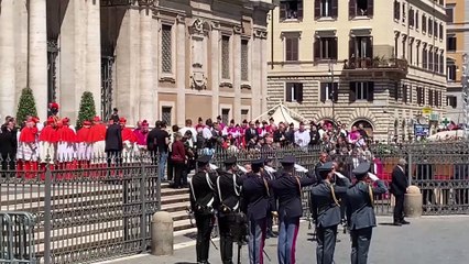 El adiós al papa Francisco en el Vaticano