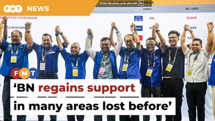 BN regains support in almost all areas lost before, says Zahid