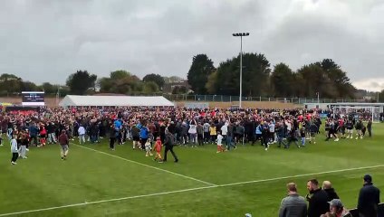 Truro City FC victory parade