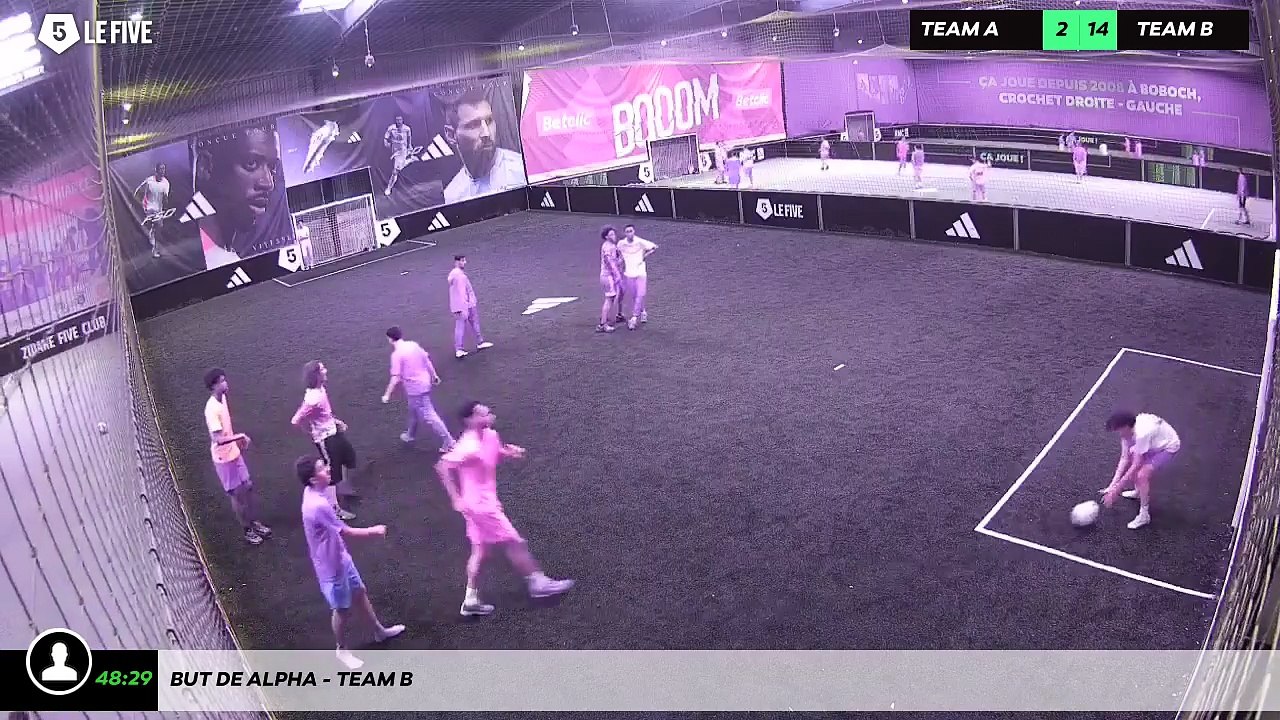 But de Alpha - Team B