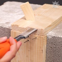 Genius ideas for seamless woodwork 🛠️