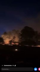 Incendio forestal en Ocampo, Durango