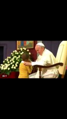 Pope Francis Brings Joy in the Cold!