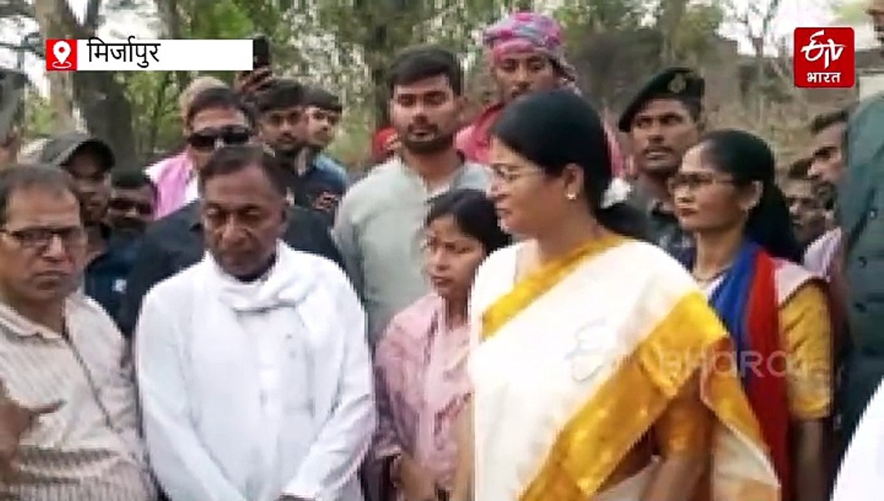 मिर्जापुर में केंद्रीय मंत्री अनुप्रिया पटेल ने...