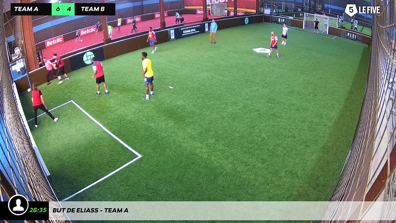 But de Eliass - Team A