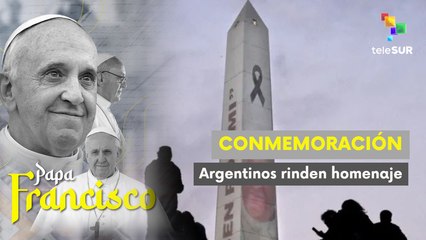 Argentinos conmemoran el legado del Papa Francisco