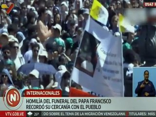 Multitudinaria despedida en Roma al recordado "Papa de los pobres"