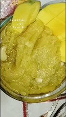 Mango Semolina Dessert