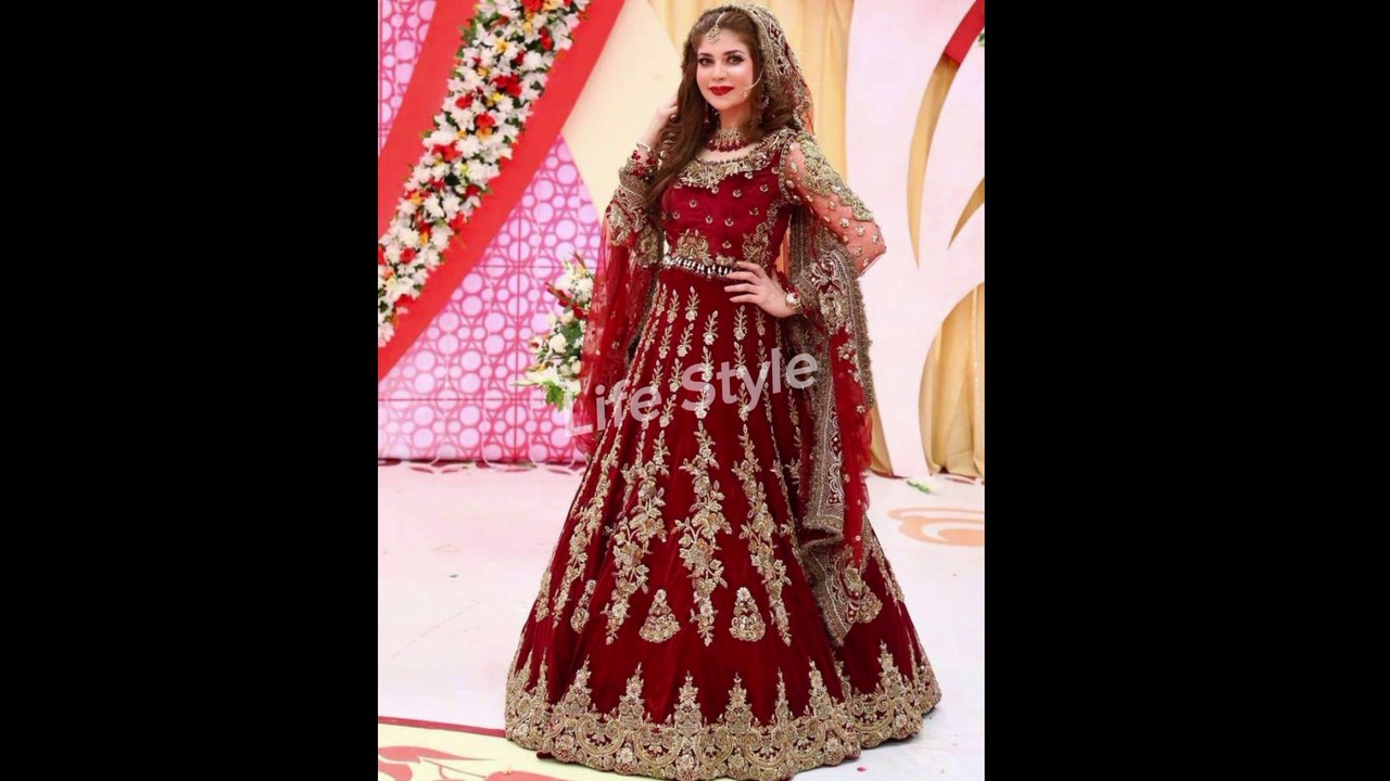 Beautiful bridal dress design