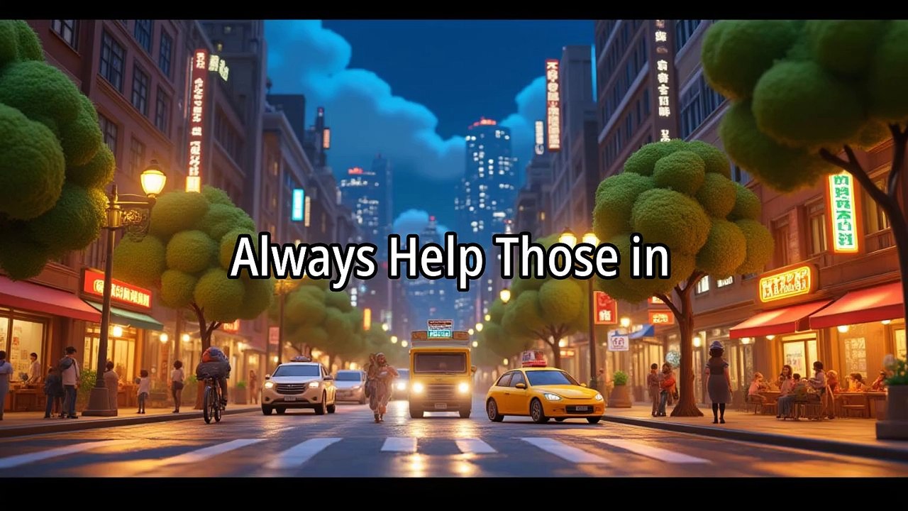 Always Help Those in Need