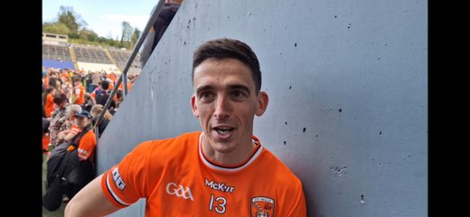 Rory Grugan Armagh v Tyrone post-match Ulster SFC Semi-final