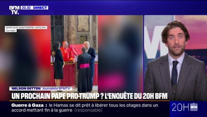 L'ENQUÊTE DU 20H - Un prochain pape pro-Trump ?