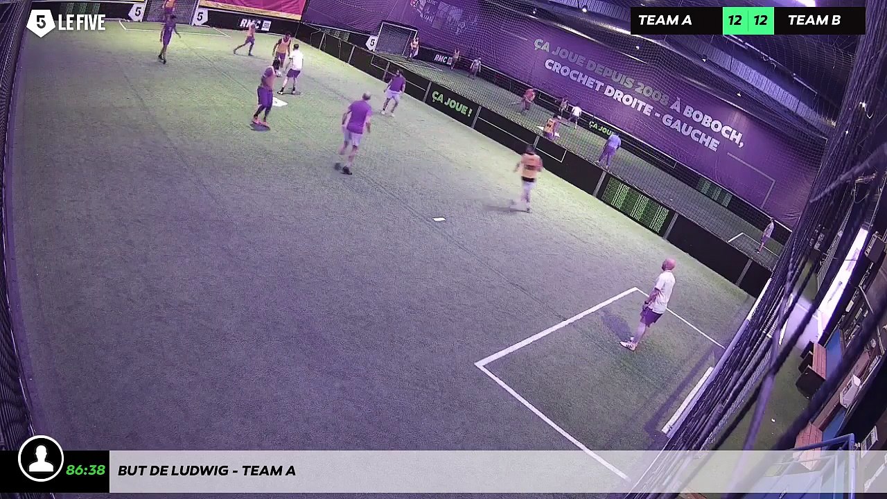 But de Ludwig - Team A