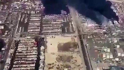 Una masiva explosión en un puerto de Irán dejó al menos 5 muertos este sábado