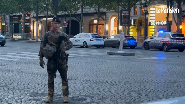 Deux bruits sourds sèment la panique aux abords du Sephora des Champs-Elysées