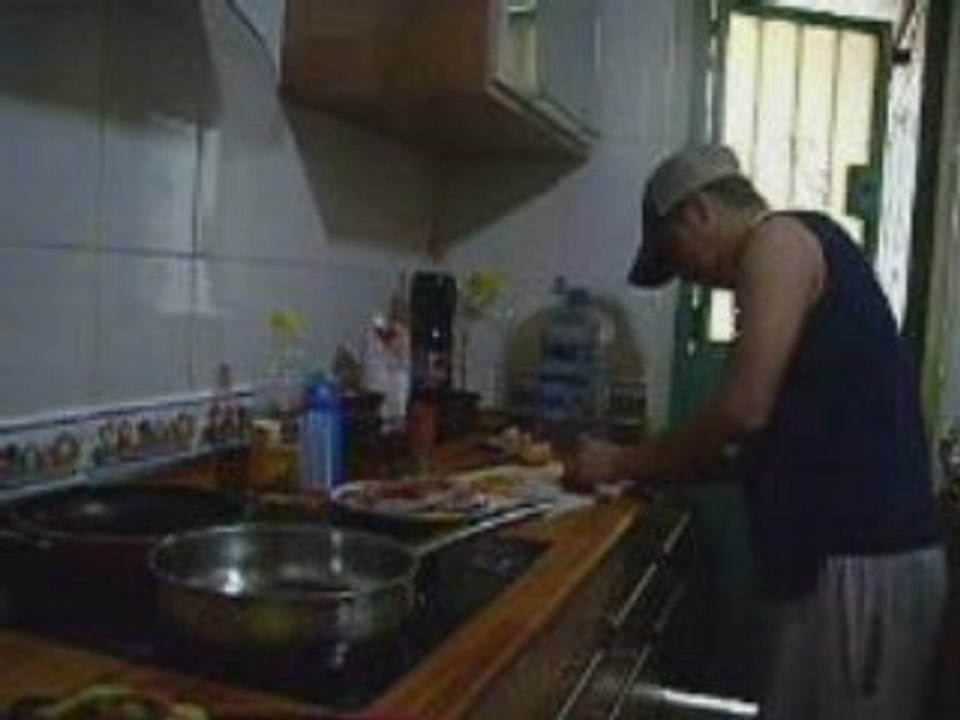 Cocinando