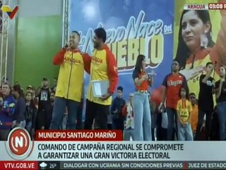 Candidata Joana Sánchez lideró la presentación del Comando de Campaña del GPP rumbo al 25M