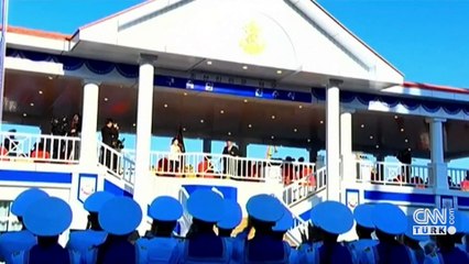 Kuzey Kore'den yeni savaş gemisi: ''En iyi savunma yöntemi açık denizlerde güçlenmek''