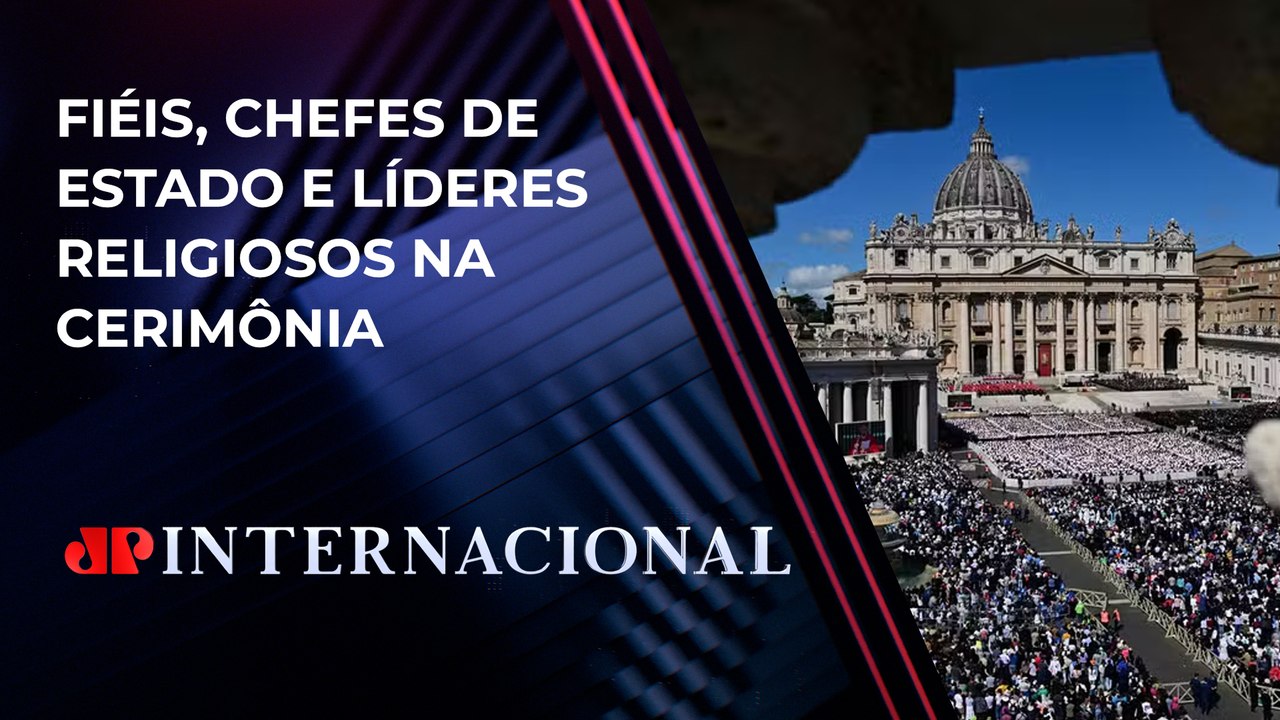 Funeral do Papa Francisco reúne mais de 250 mil pessoas no Vaticano | JP INTERNACIONAL