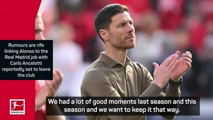 Alonso keeping Leverkusen fans guessing regarding future