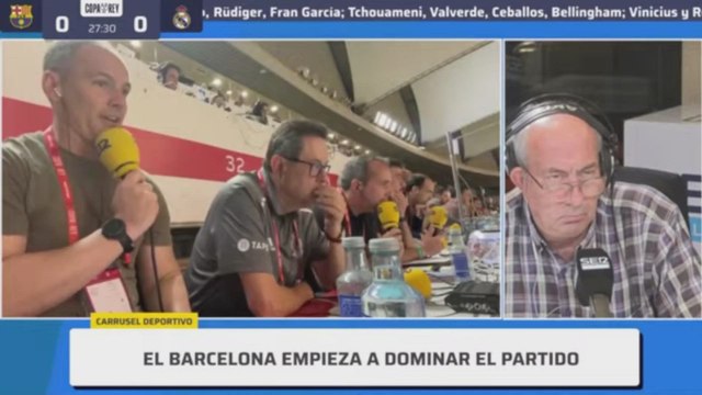 Golazo de Pedri en la final de Copa del Rey, narración Carrusel Deportivo