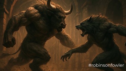 HOMBRE LOBO VS MINOTAURO | ¿Quién ganaría en una batalla?